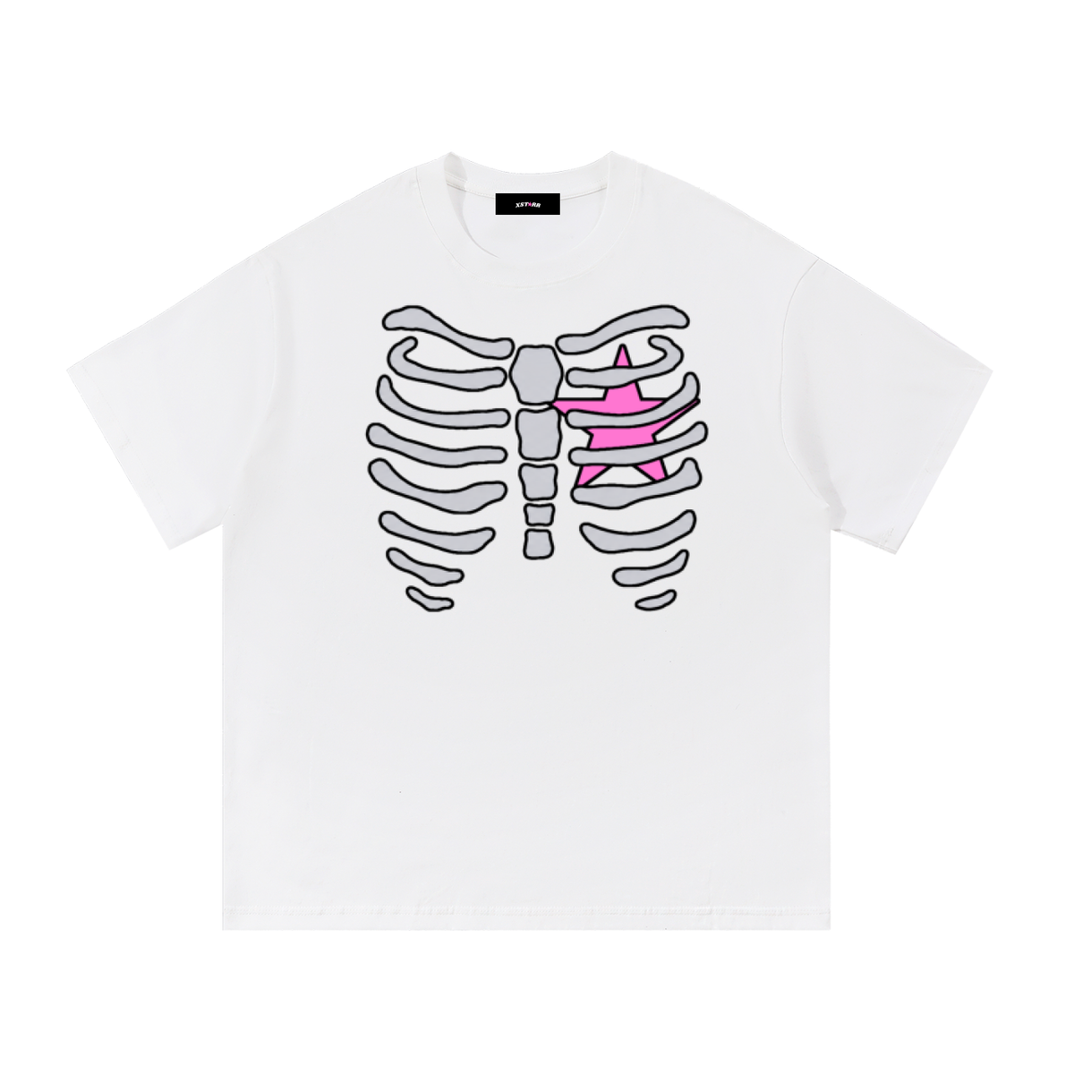 skeleton tee